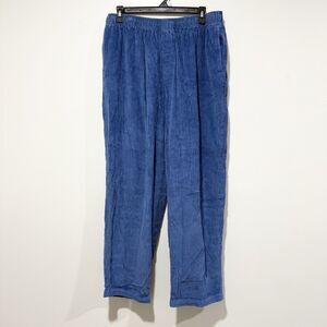 Urban Outfitters Corduroy Blue 100% Cotton Pants Women Size Large
